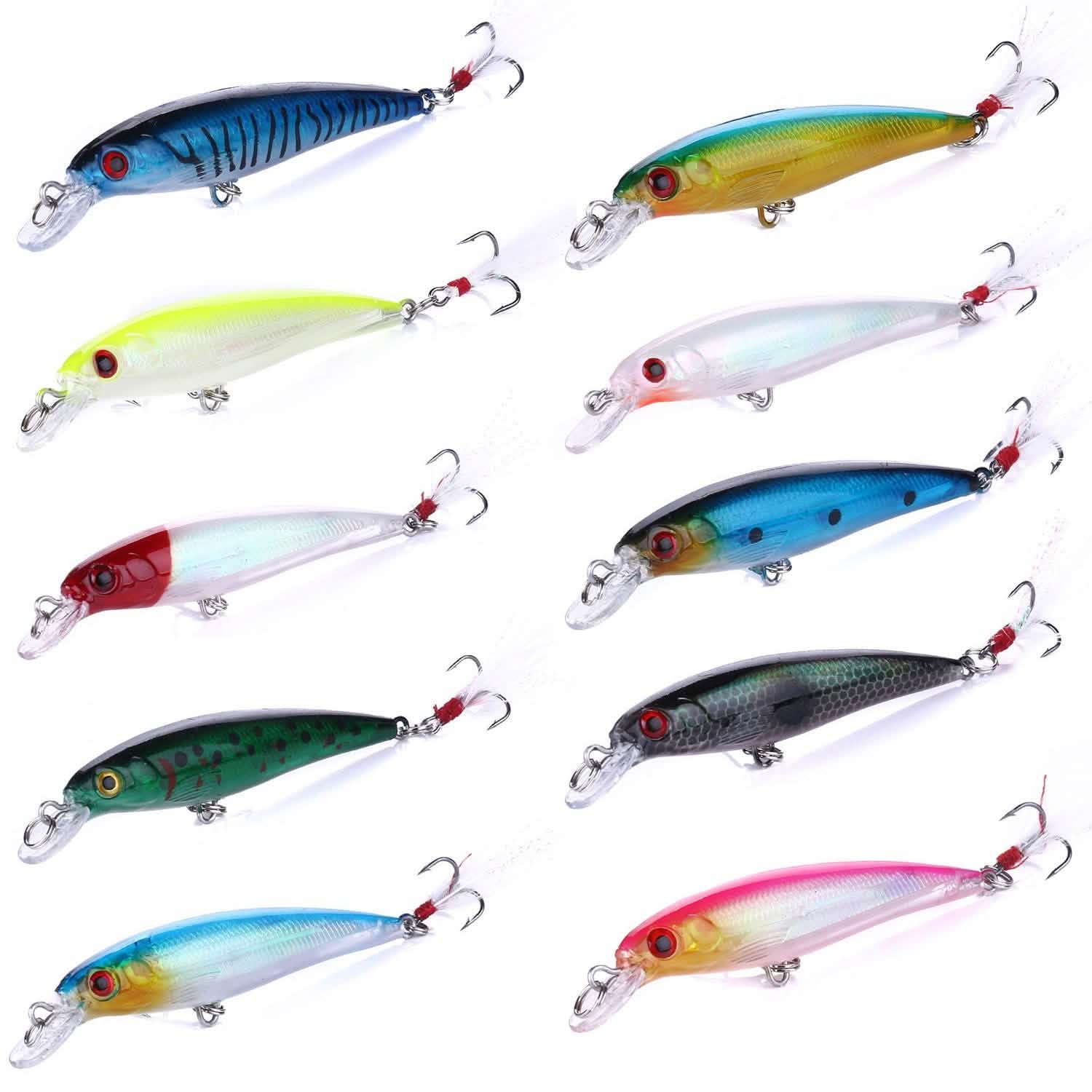 10-Piece: starter jerkbaits