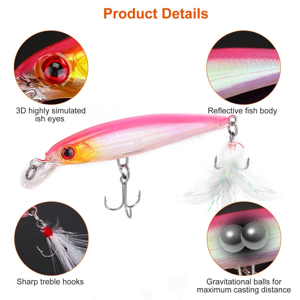 10-Piece: starter jerkbaits