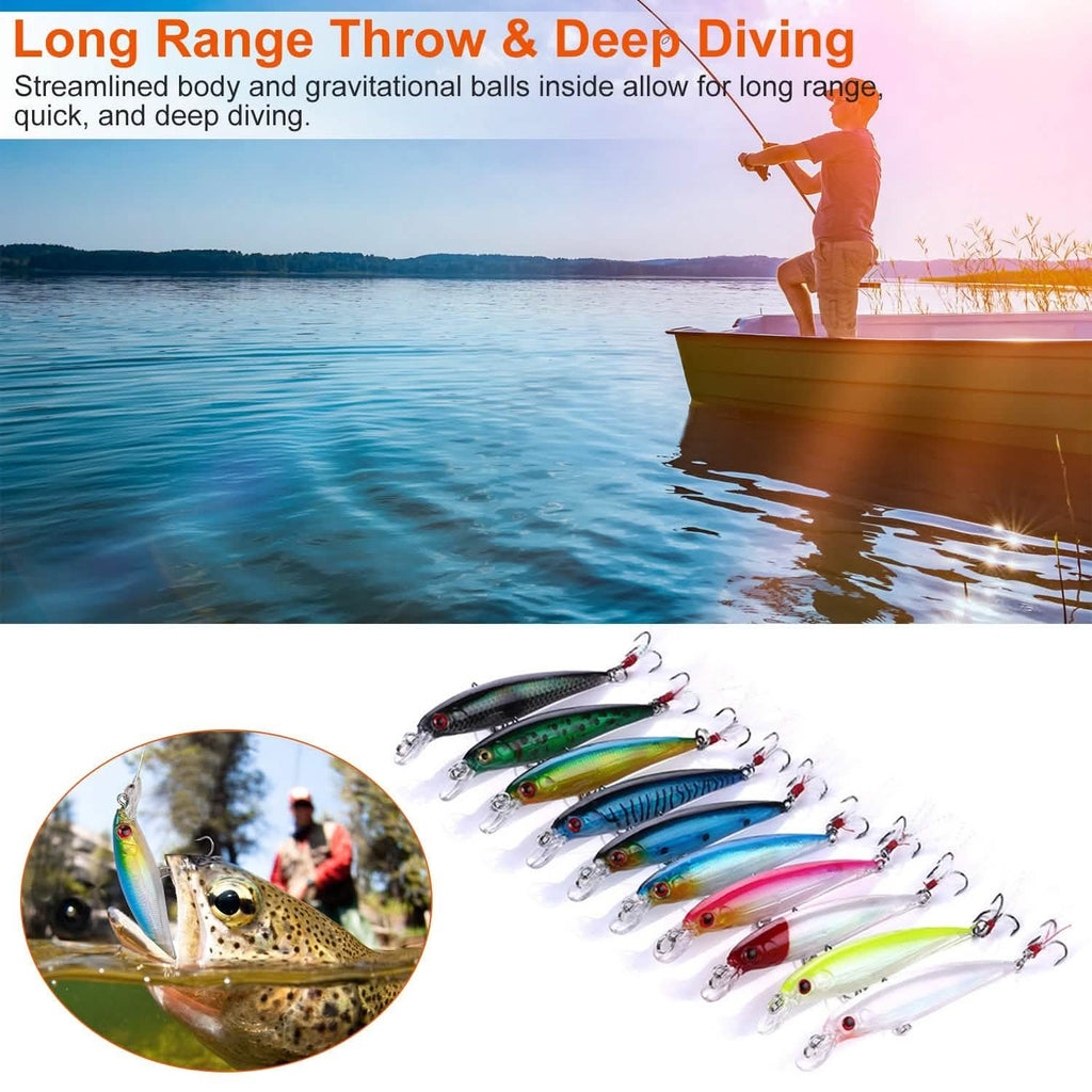 10-Piece: starter jerkbaits