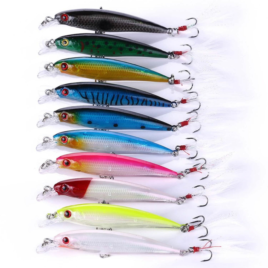 10-Piece: starter jerkbaits