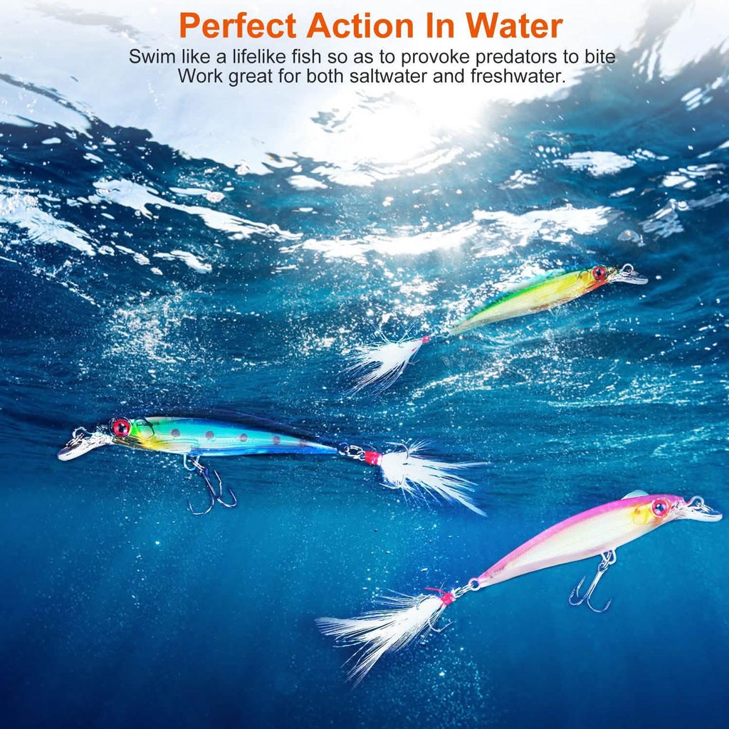 10-Piece: starter jerkbaits