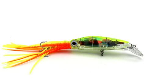 LifelikeSquid Jig 14cm/40g Hard Plastic Artificial Bait