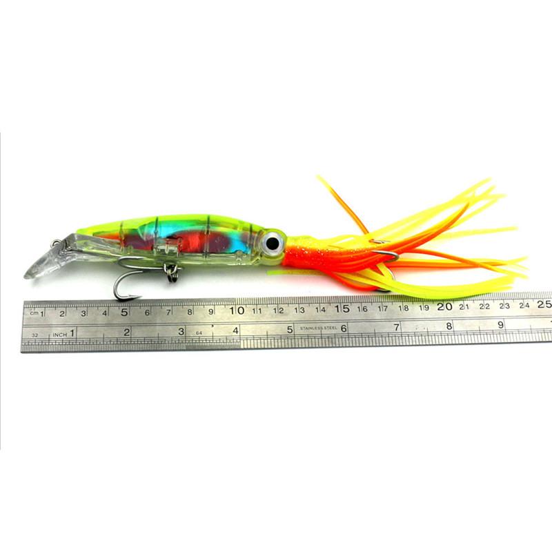 LifelikeSquid Jig 14cm/40g Hard Plastic Artificial Bait