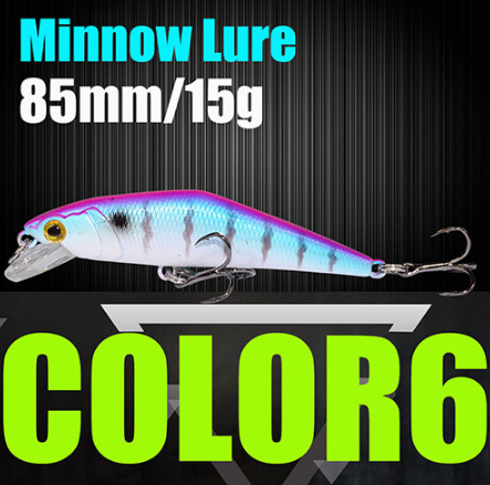 Wobbling Minnow Hard Baits