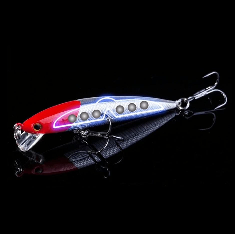 7CM crazy Minnow jerk bait