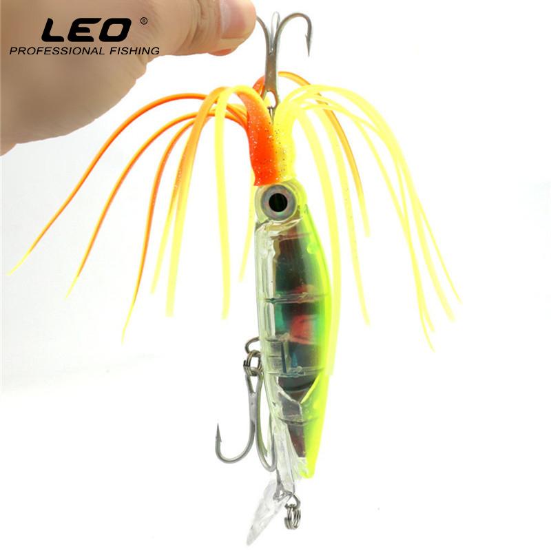 LifelikeSquid Jig 14cm/40g Hard Plastic Artificial Bait